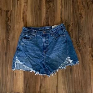 higest rise mom short-comfort stretch waistband